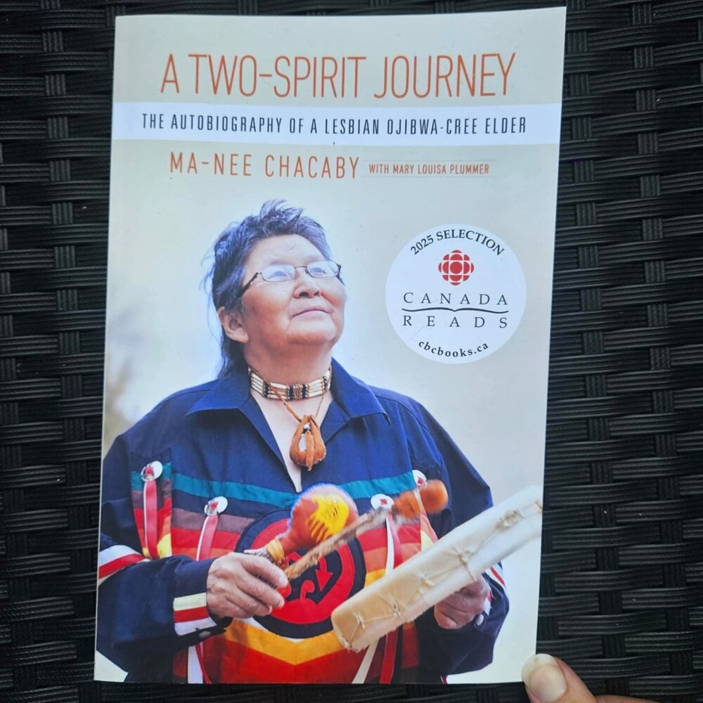 💥$10 ADD ON - BOOK: A Two-Spirit Journey by Ma-Nee Chacaby Signed Award Winning